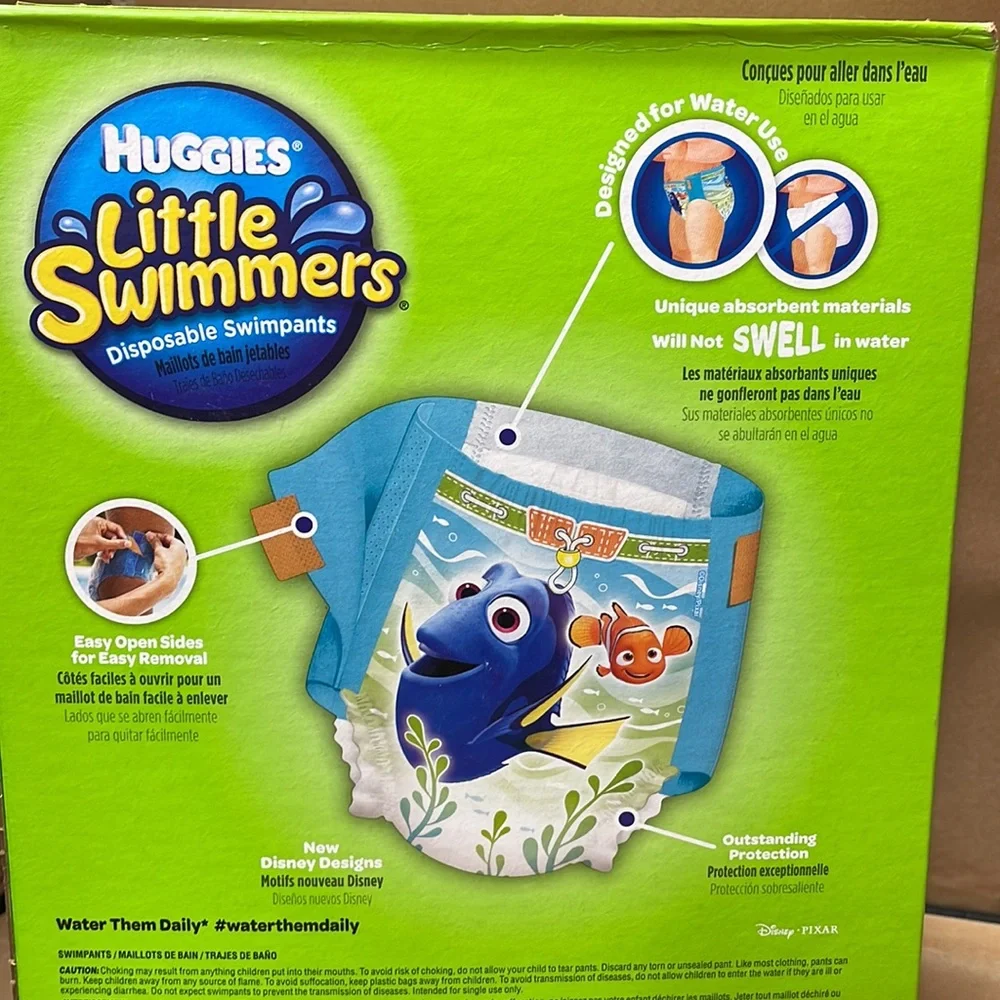 Huggies Little Swimmers 27 swim pants S-p- 16-26lbs ( 27 ct)